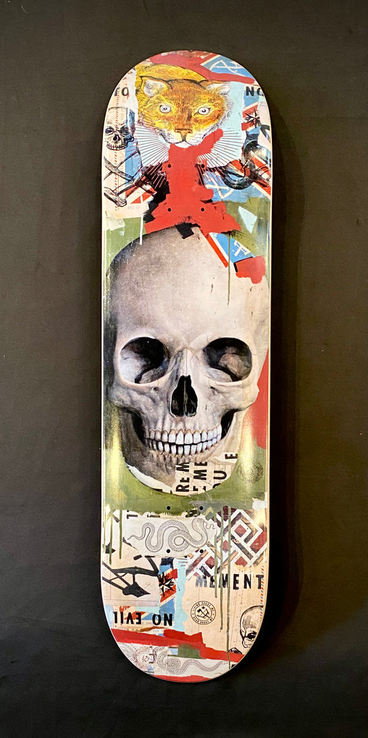No Evil skateboard deck