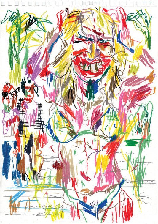 Aphex Twin original drawing | Silio Durt