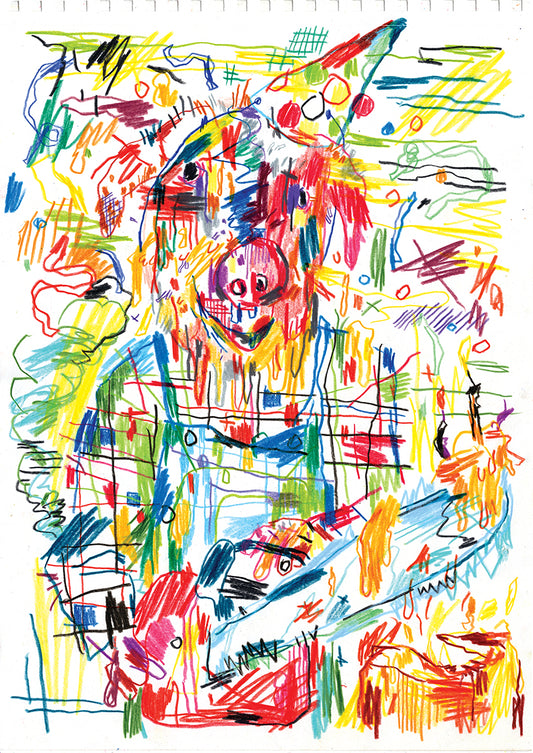 Motel Hell original drawing | Silio Durt