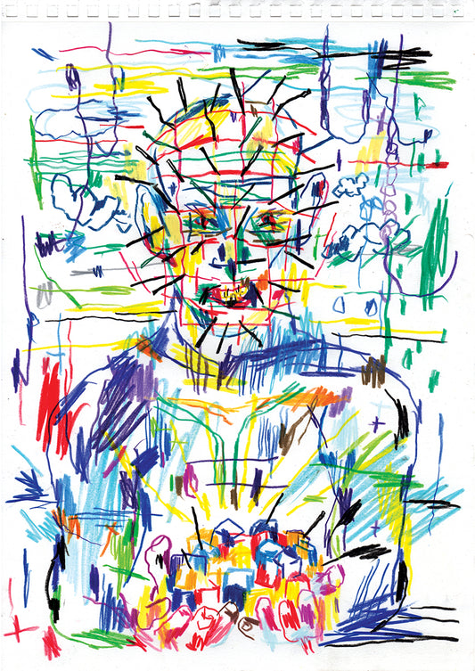 Pinhead original drawing | Silio Durt