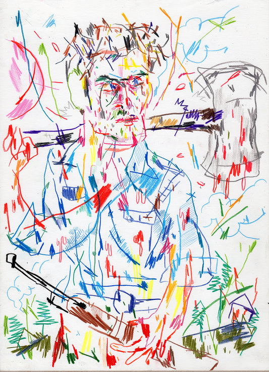 Bruce Campbell original drawing | Silio Durt