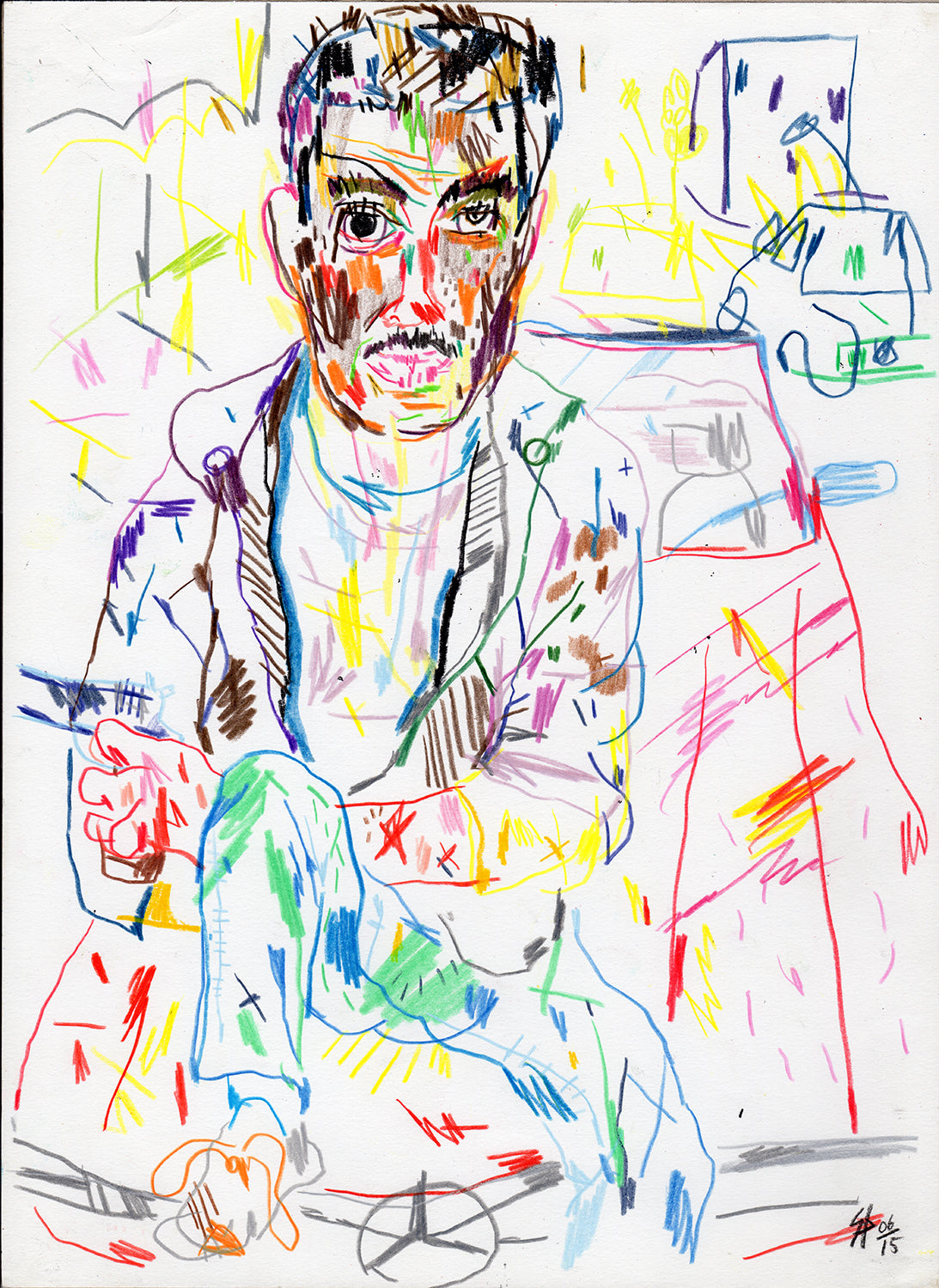 Eddie Murphy original drawing | Silio Durt