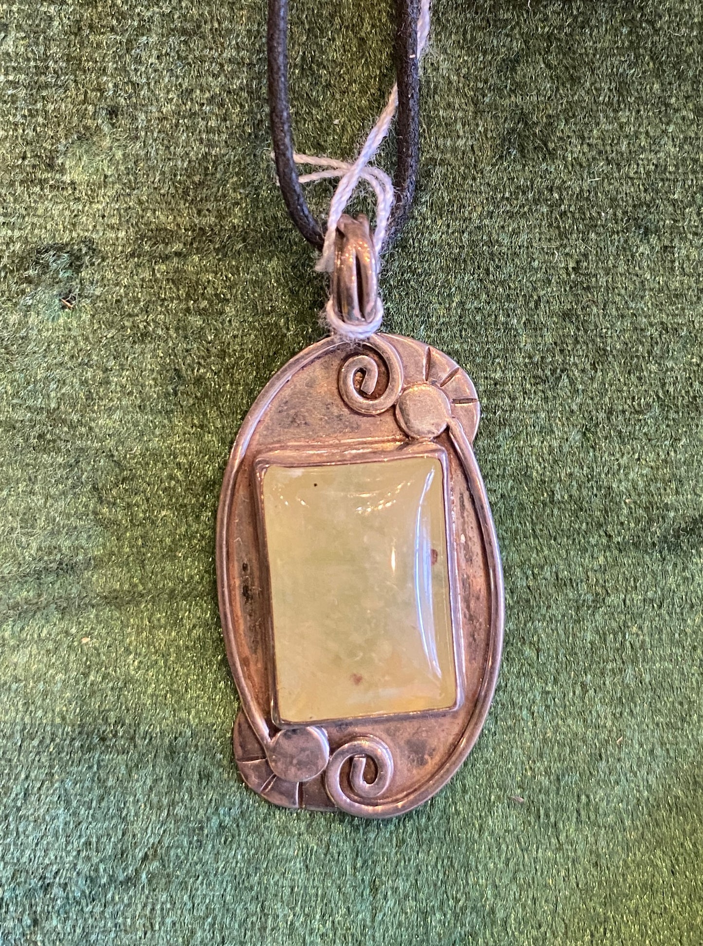 Prehnite Necklace  |  Rob Riffe