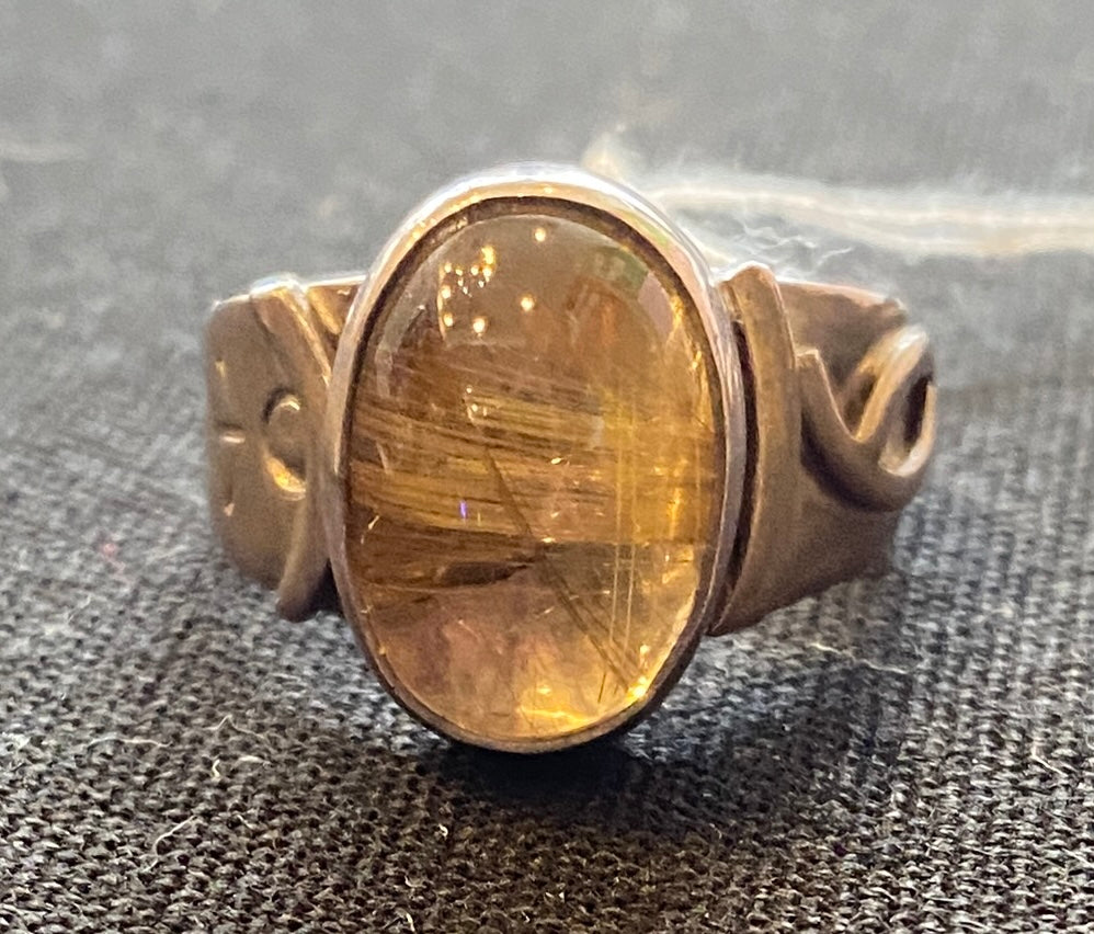 Rutilated Quartz Ring  |  Rob Riffe