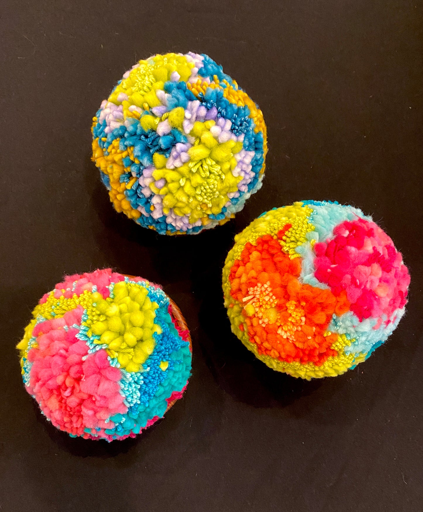 Large Pouf Fiber Sculpture | Sarah Magner