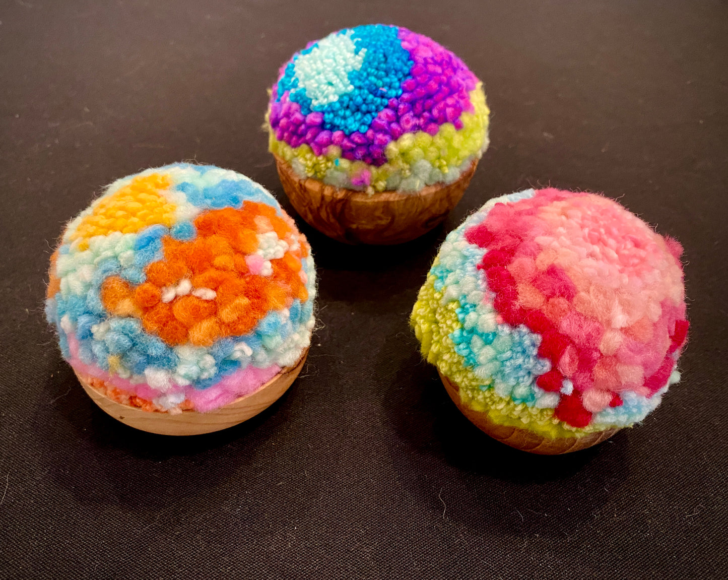 Small Pouf Fiber Sculpture | Sarah Magner