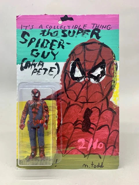 SPIDER GUY ACTION FIGURE #2 | Mark Todd and Esther Pearl Watson
