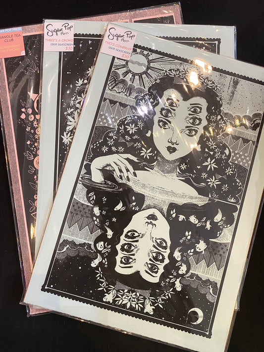 13x19 silkscreen prints  |  Sugar Pop Press
