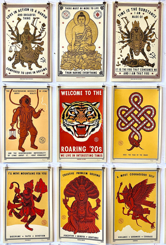 Ravi Zupa prints, 11x17