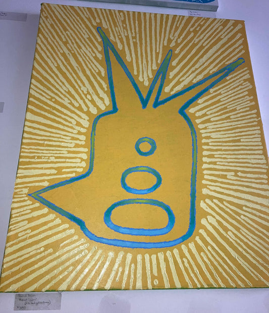 Radiant Creature Kiln Head Yellow Bunny  |  Derrick Buisch